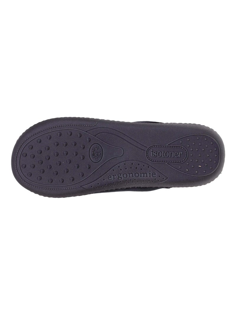 Zapatillas chinelas ultraconfortable con espuma hombre Isotoner Negro - Kiabi