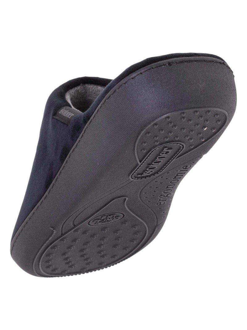 Zapatillas chinelas ultraconfortable con espuma hombre Isotoner Negro - Kiabi