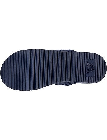 Zapatillas chinelas ultraconfortable, en ante mujer Isotoner