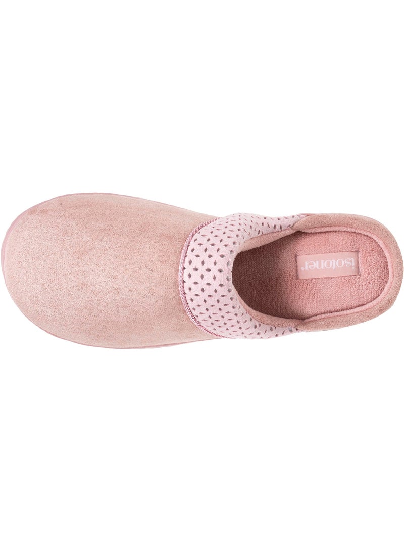 Zapatillas chinelas ultraconfortable, en ante mujer Isotoner Rosa - Kiabi