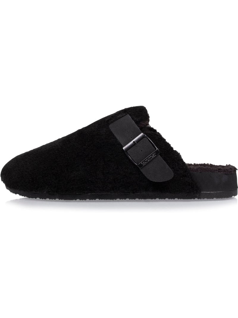 Zapatillas chinelas ultraconfortable y a la moda gracias al hombre isotoner Negro - Kiabi