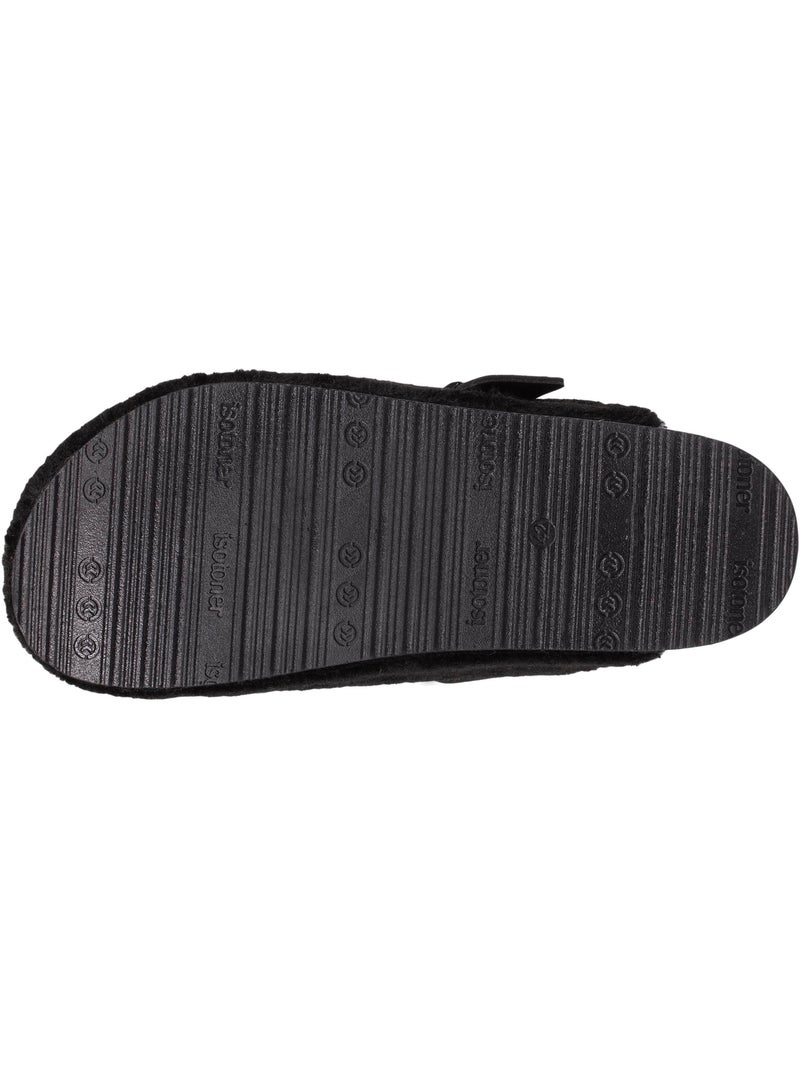 Zapatillas chinelas ultraconfortable y a la moda gracias al hombre isotoner Negro - Kiabi