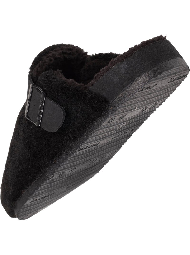 Zapatillas chinelas ultraconfortable y a la moda gracias al hombre isotoner Negro - Kiabi