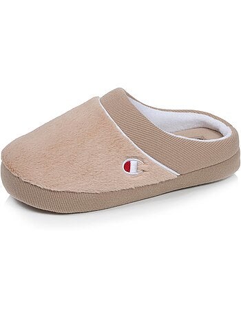 Zapatillas chinelas Zapatillas de imitación de piel, suaves, mujer Champion