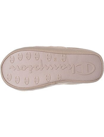 Zapatillas chinelas Zapatillas de imitación de piel, suaves, mujer Champion