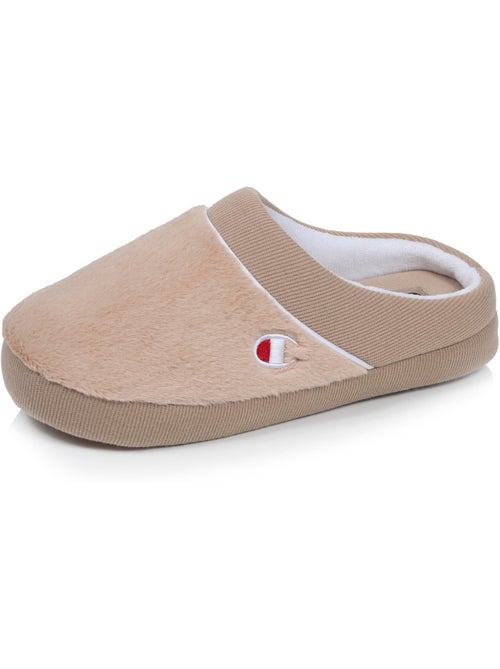Zapatillas chinelas zapatillas de imitación de piel, suaves, mujer champion - Kiabi Zapatillas chinelas zapatillas de imitación de piel, suaves, mujer champion - Kiabi