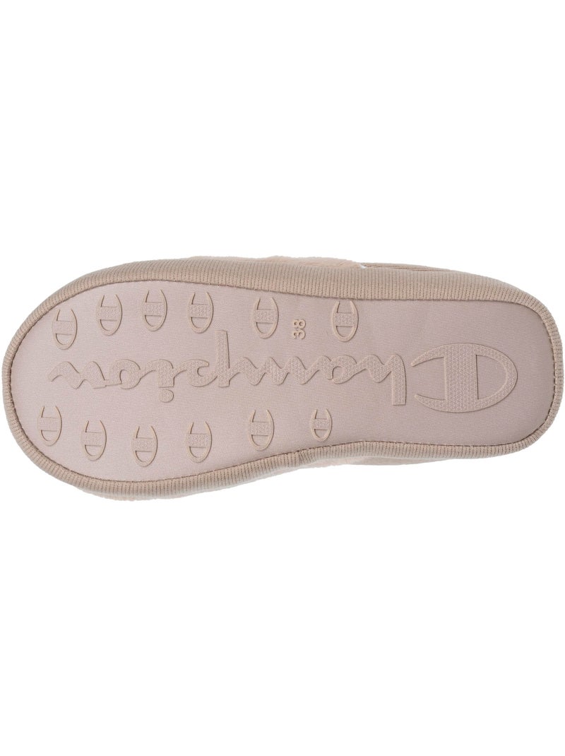 Zapatillas chinelas Zapatillas de imitación de piel, suaves, mujer Champion Beige - Kiabi
