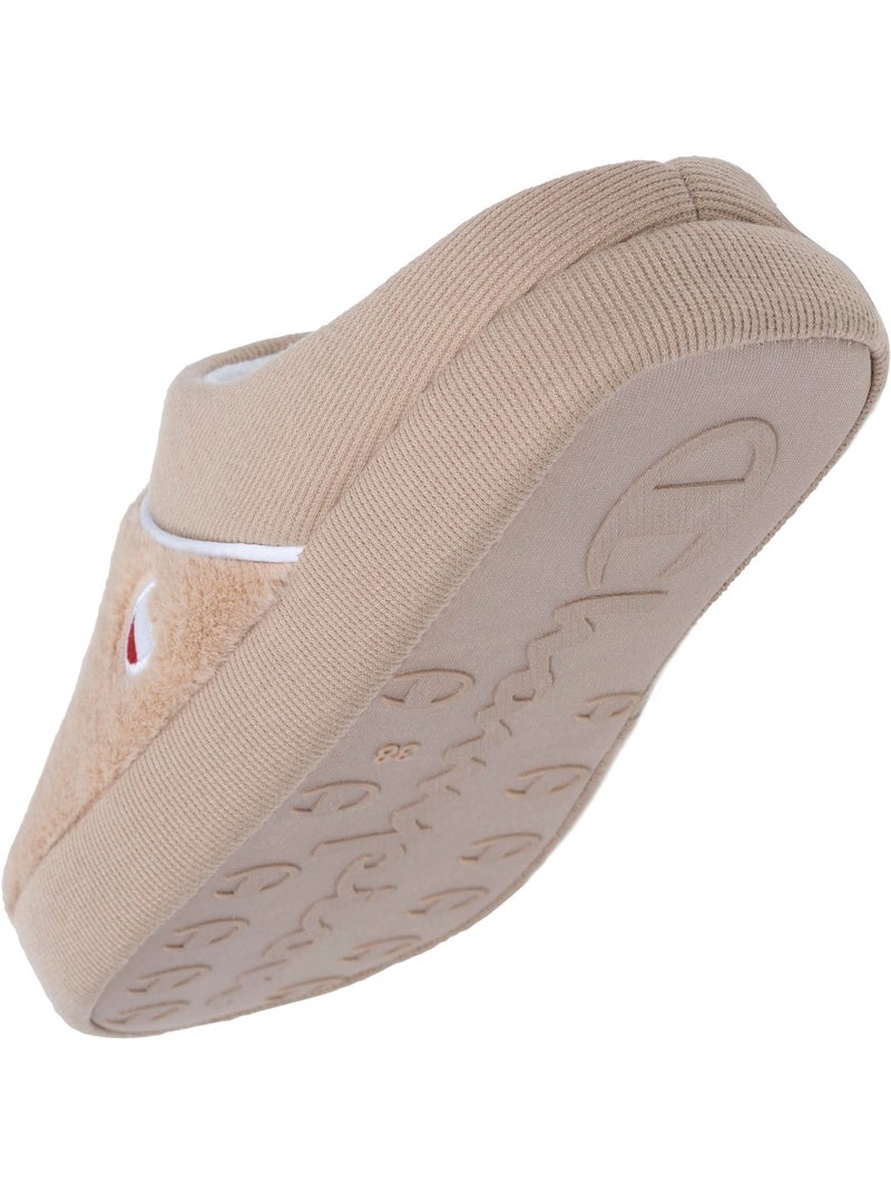Zapatillas chinelas Zapatillas de imitación de piel, suaves, mujer Champion Beige - Kiabi