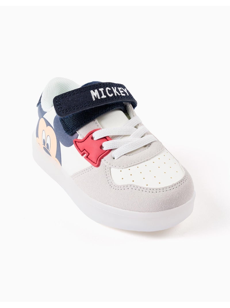 Zapatillas combinadas con luces Mickey Blanco - Kiabi