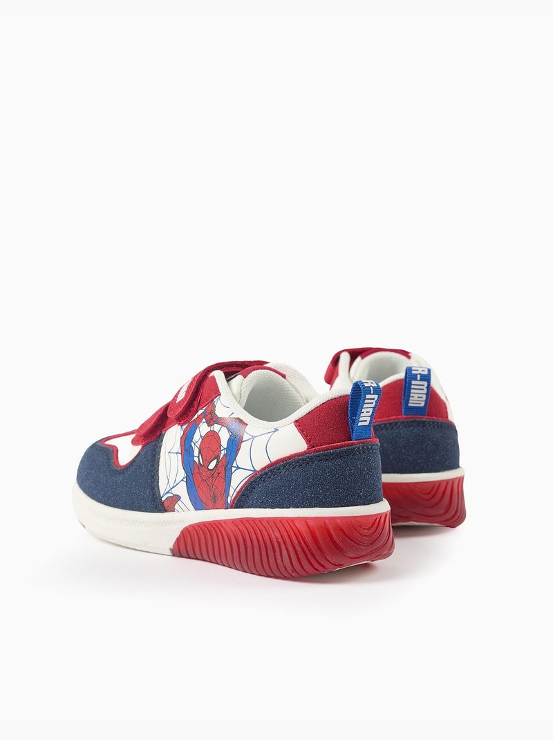 Zapatillas combinadas con luces Spider-Man Azul oscuro - Kiabi