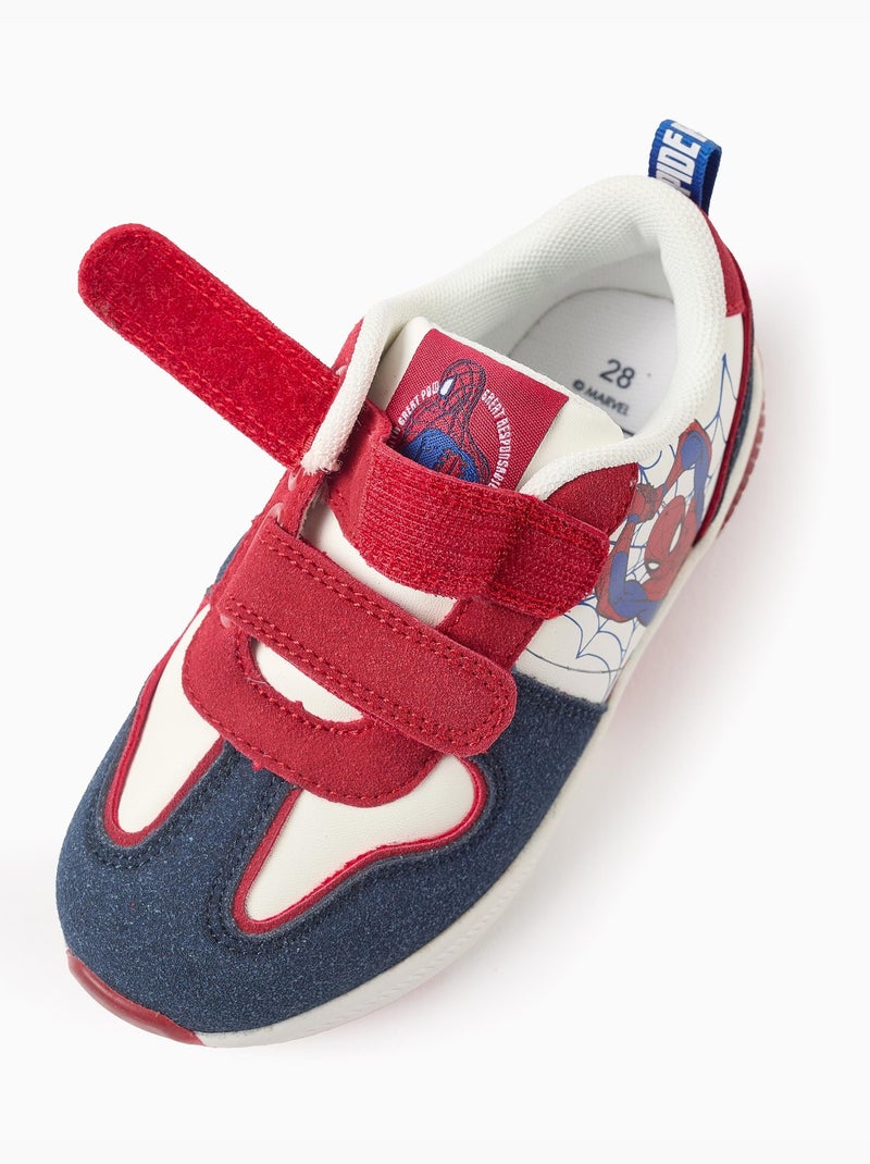 Zapatillas combinadas con luces Spider-Man Azul oscuro - Kiabi