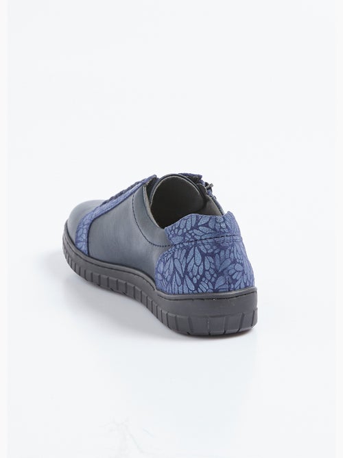 Zapatillas cómodas con cordones y cremallera - Afibel - Kiabi