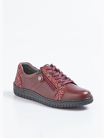 Zapatillas cómodas con cordones y cremallera - Afibel