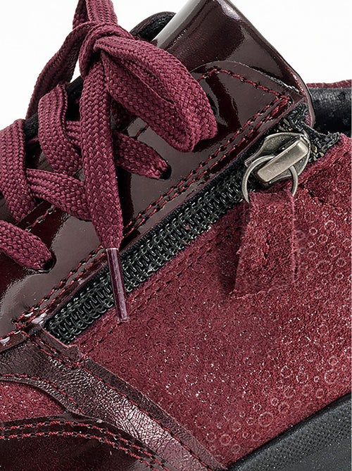 Zapatillas cómodas con cordones y cremallera - Afibel - Kiabi