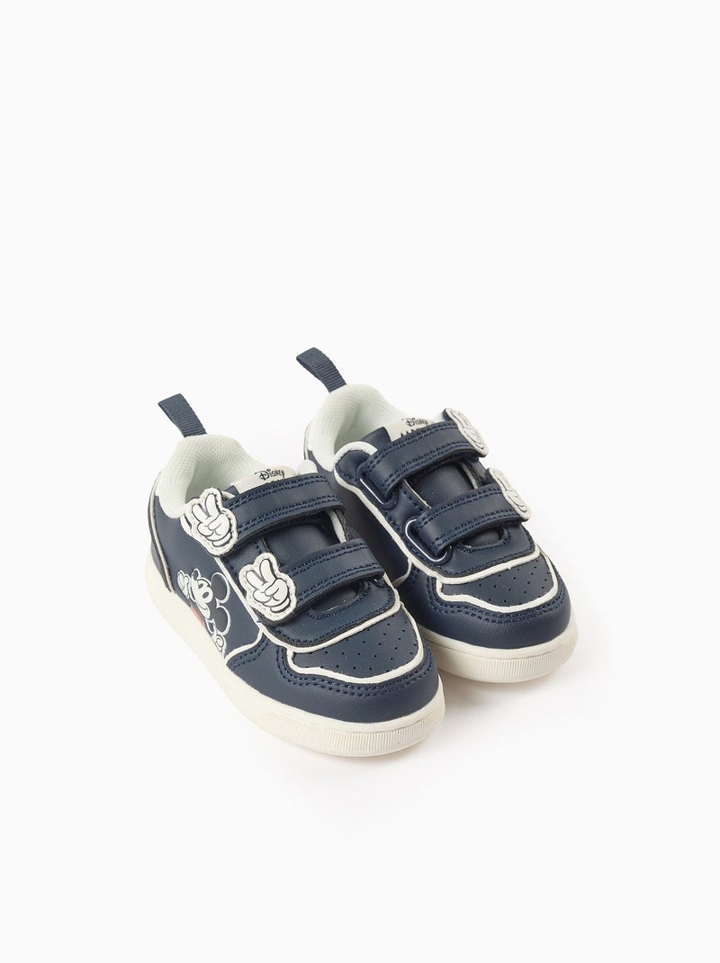 Zapatillas con cierre adherente Azul oscuro - Kiabi