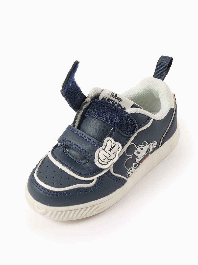 Zapatillas con cierre adherente Azul oscuro - Kiabi