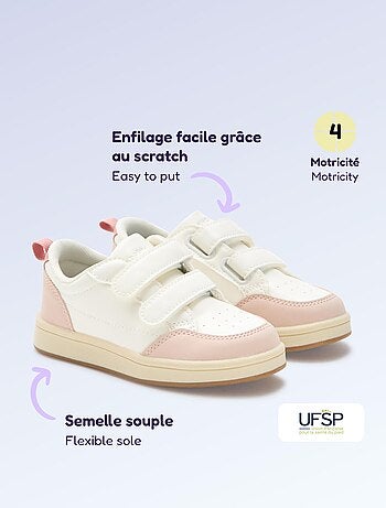 Zapatillas con cierre autoadherente - motricidad 4 'caminar' - Kitchoun