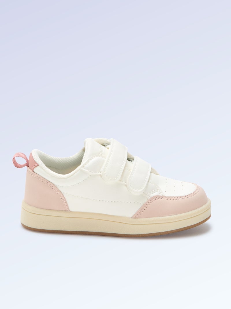 Zapatillas con cierre autoadherente - motricidad 4 'caminar' - Kitchoun Rosa - Kiabi