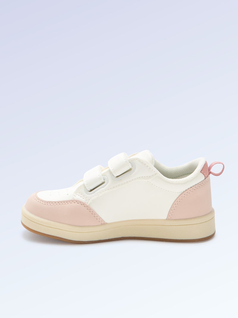Zapatillas con cierre autoadherente - motricidad 4 'caminar' - Kitchoun Rosa - Kiabi