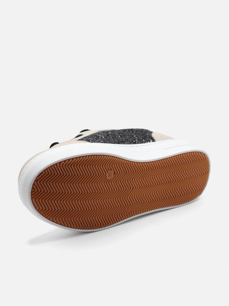 Zapatillas con cordones Blanco - Kiabi