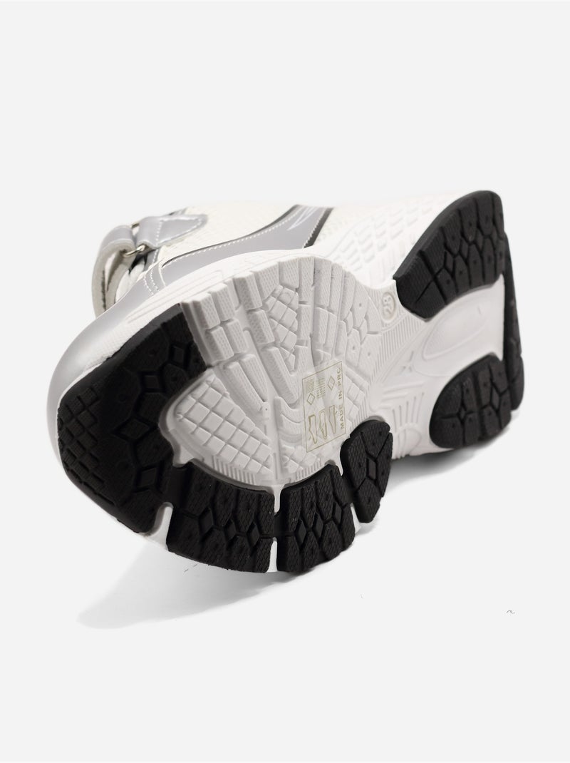 Zapatillas con cordones Blanco - Kiabi