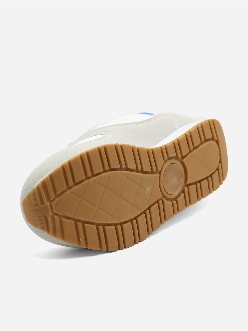 Zapatillas con cordones Blanco - Kiabi