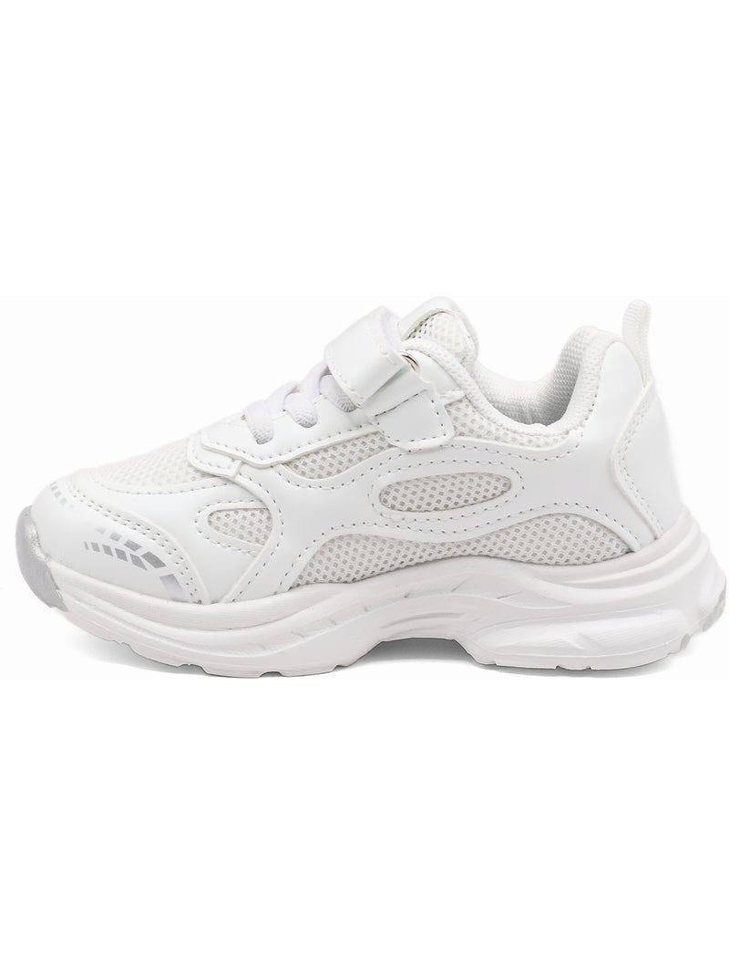 Zapatillas con cordones Blanco - Kiabi