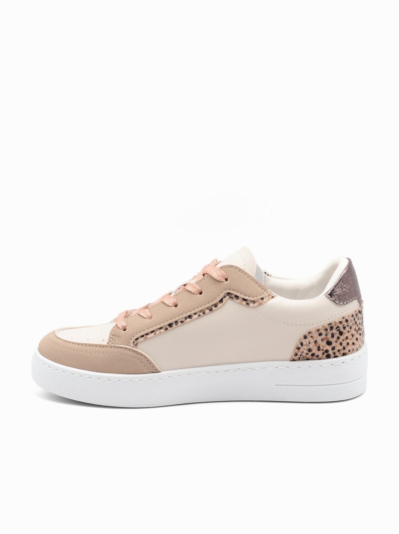 Zapatillas con cordones Caqui - Kiabi