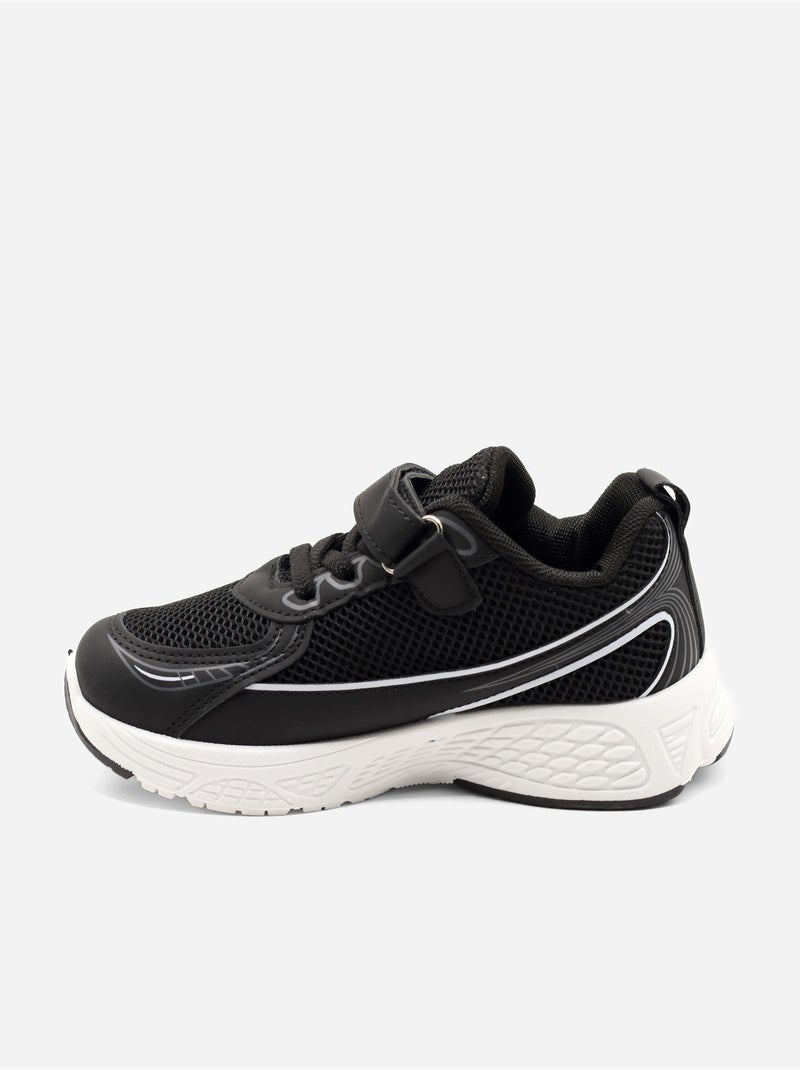 Zapatillas con cordones Negro - Kiabi