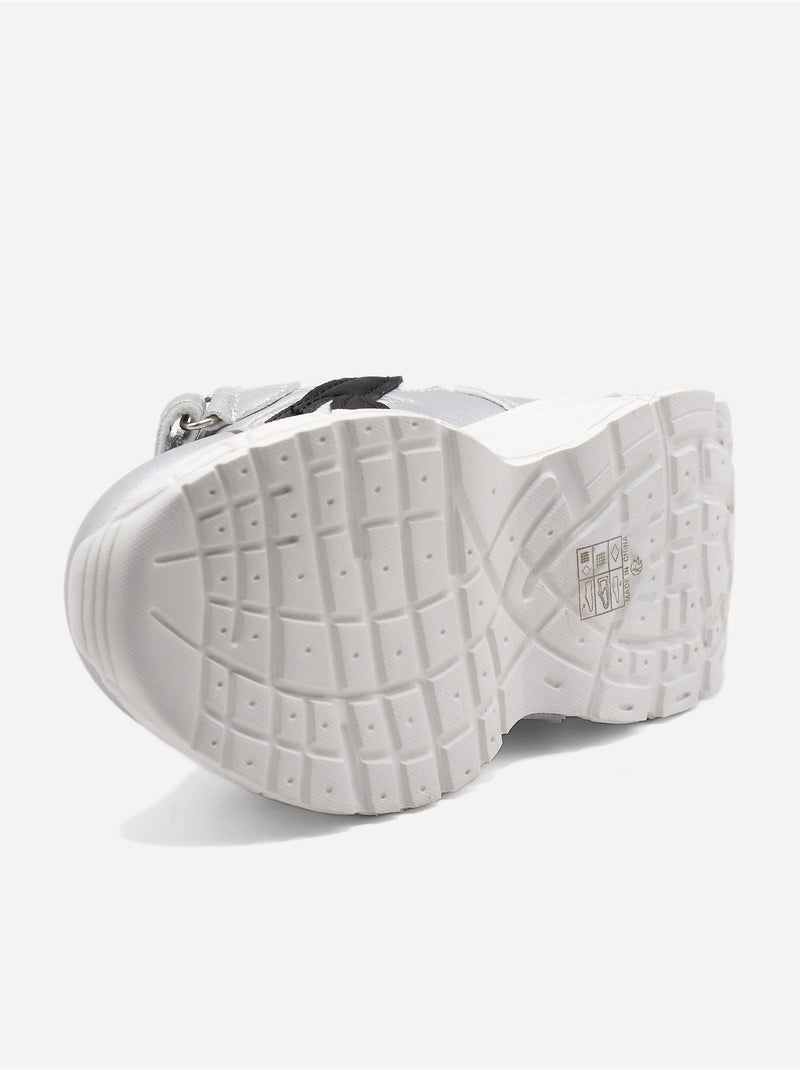 Zapatillas con cordones Plata - Kiabi