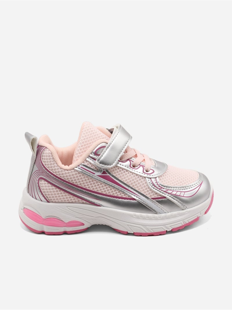 Zapatillas con cordones Rosa - Kiabi