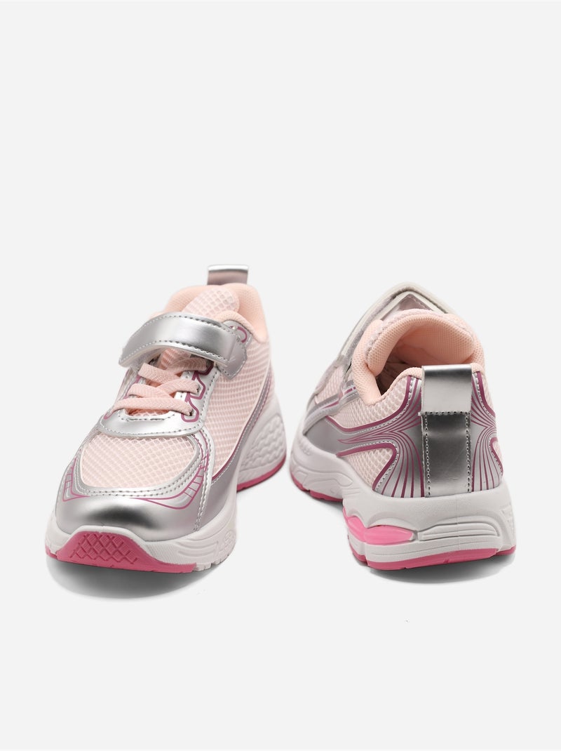 Zapatillas con cordones Rosa - Kiabi