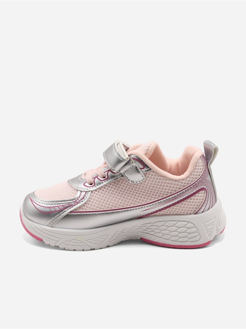 Zapatillas con cordones Rosa - Kiabi