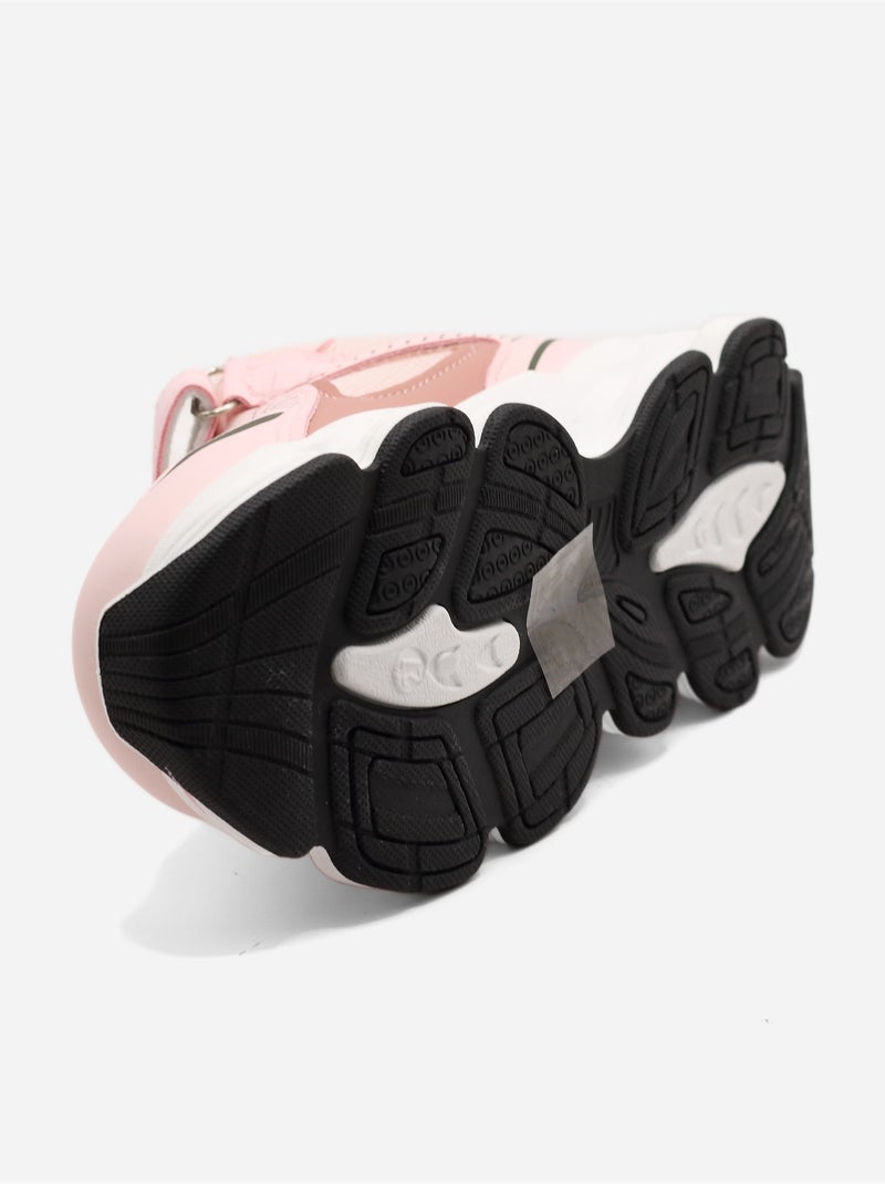 Zapatillas con cordones Rosa - Kiabi