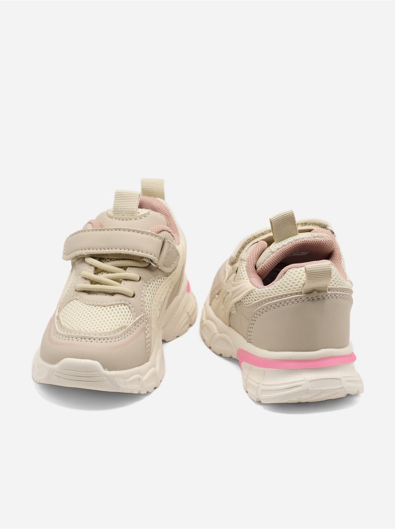 Zapatillas con cordones Rosa - Kiabi