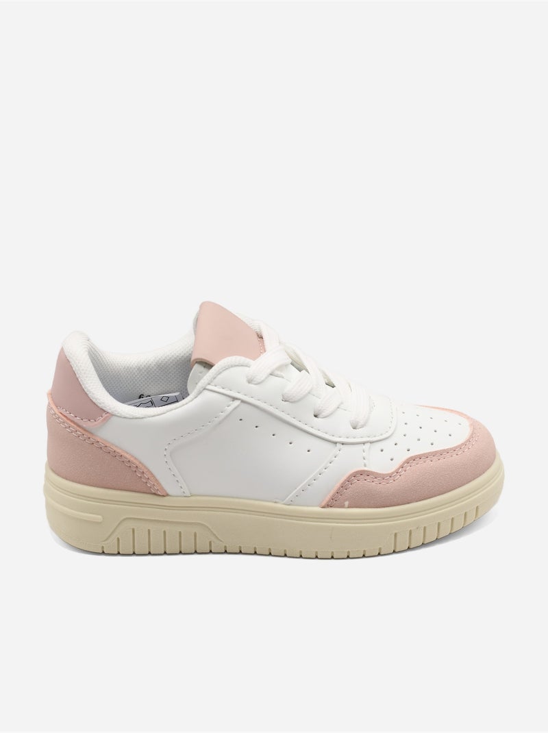 Zapatillas con cordones Rosa - Kiabi