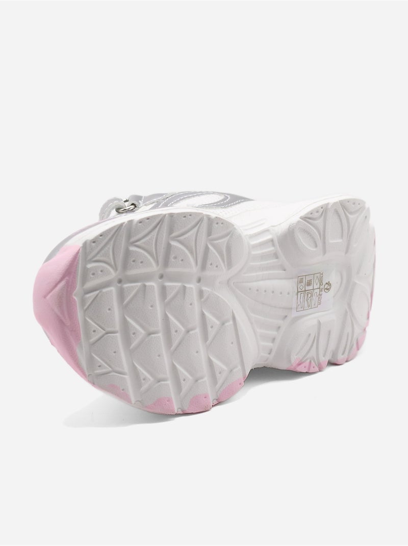 Zapatillas con cordones Rosa - Kiabi
