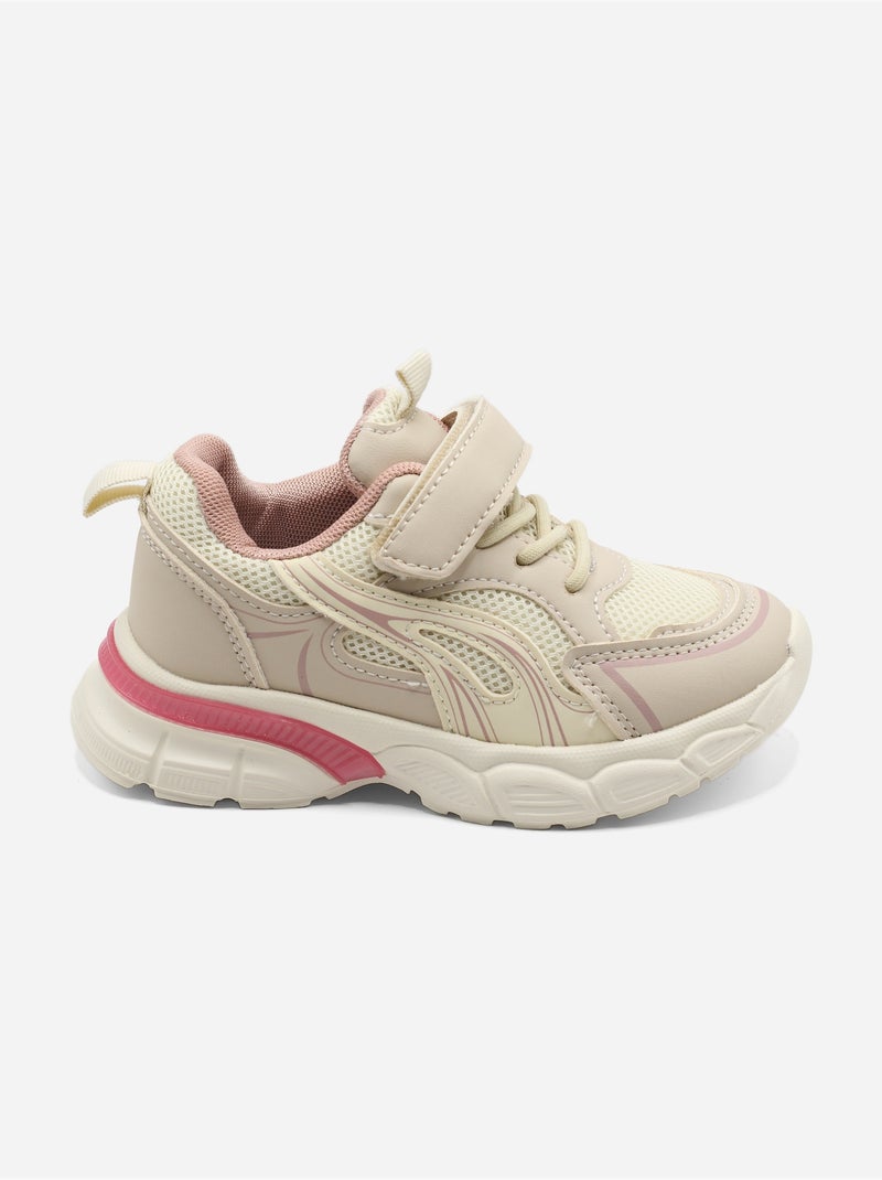 Zapatillas con cordones Rosa - Kiabi
