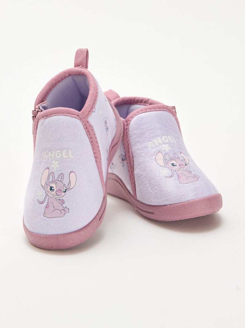 Zapatillas con cremallera 'Angel' 'Stitch' Rosa - Kiabi