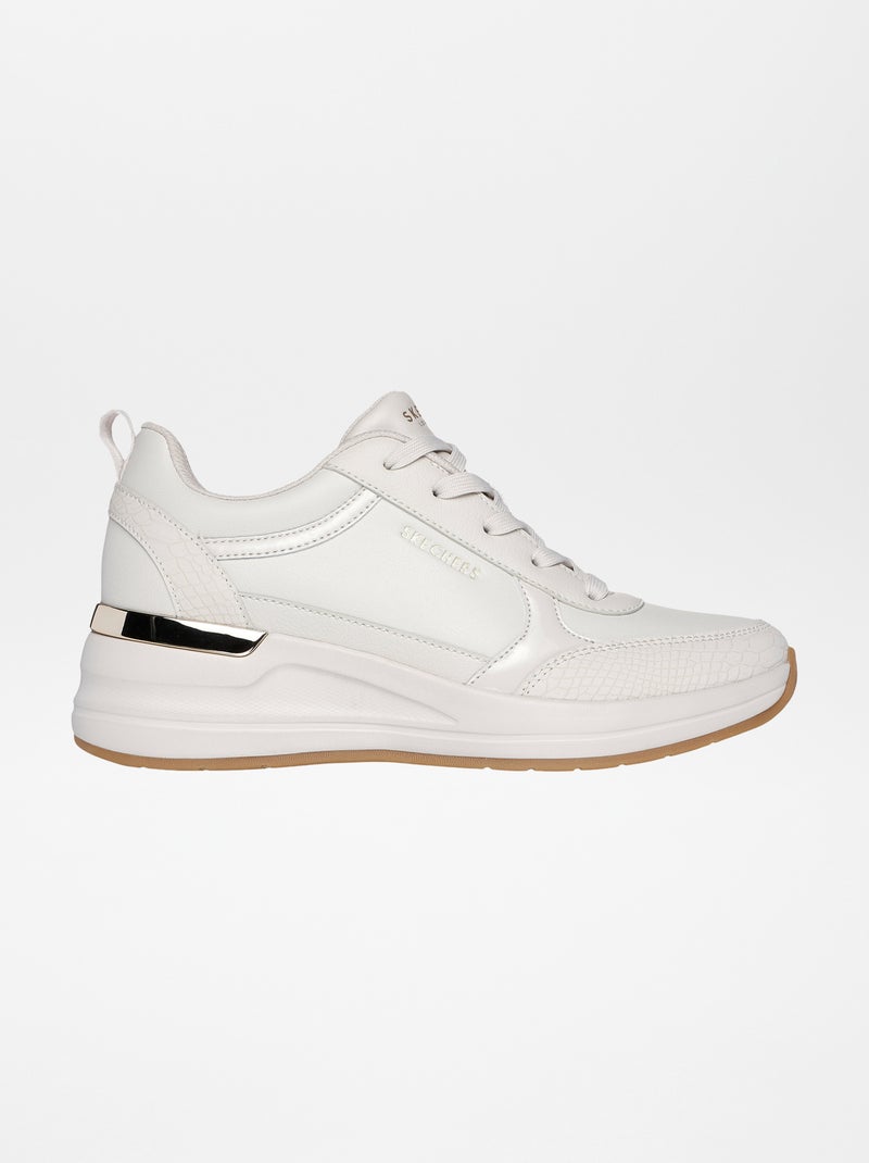 Zapatillas con cuña 'Skechers' blanco - Kiabi