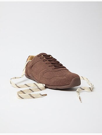 Zapatillas con doble cordón, mo fashion