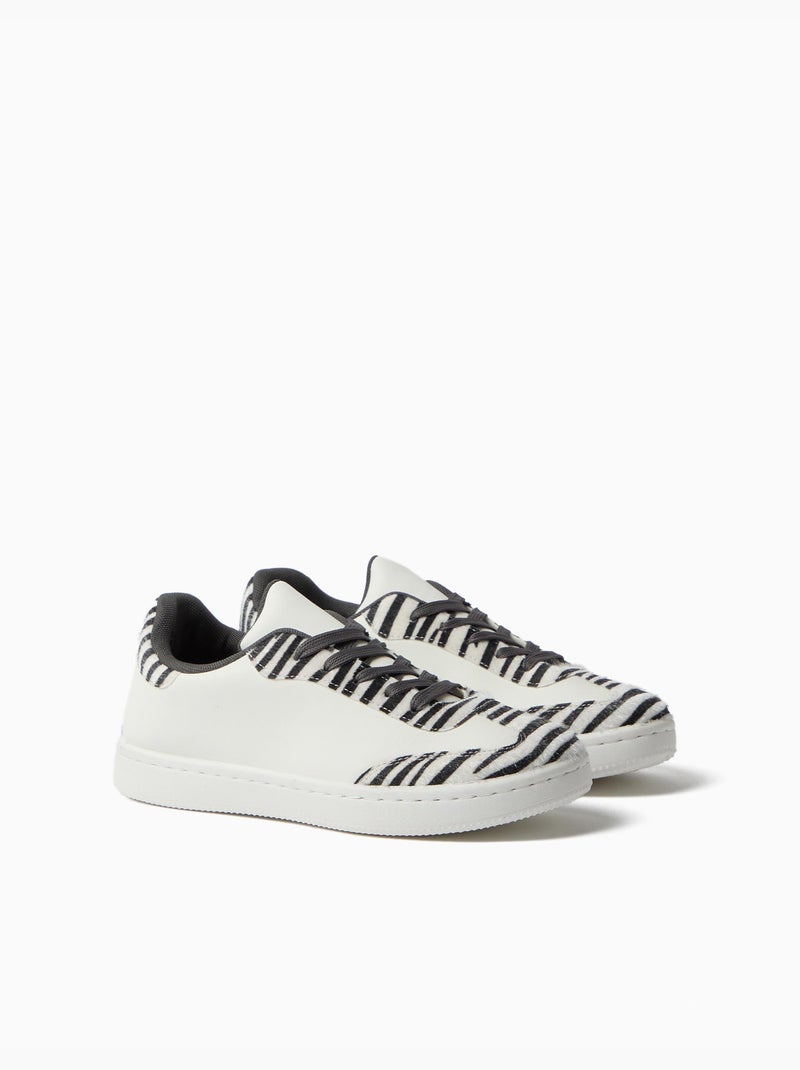 Zapatillas con estampado animal, mo fashion Multicolor - Kiabi