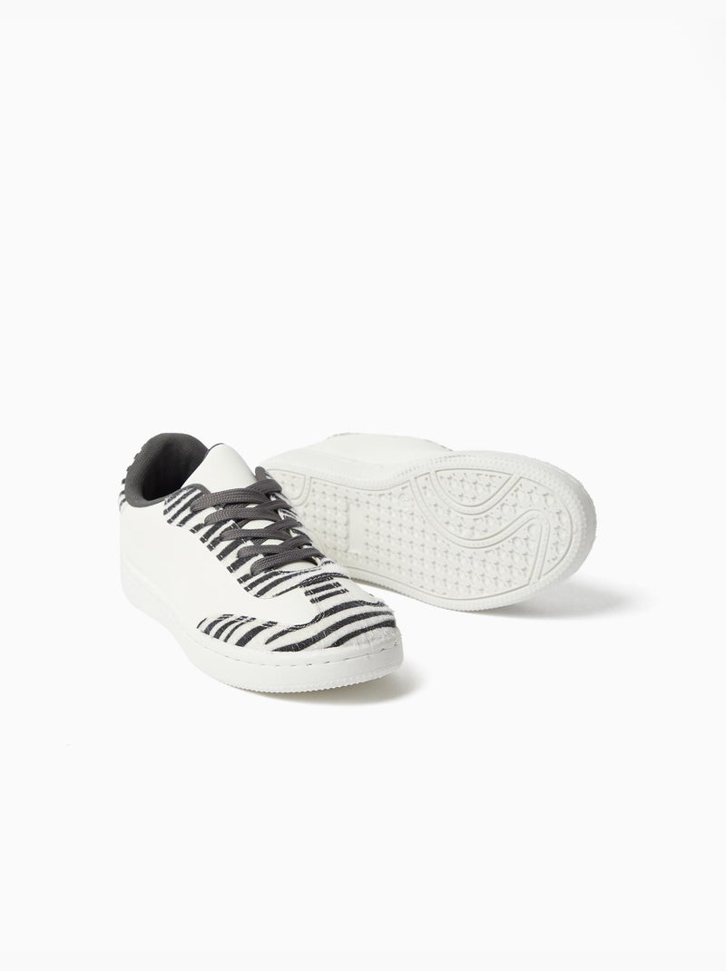 Zapatillas con estampado animal, mo fashion Multicolor - Kiabi