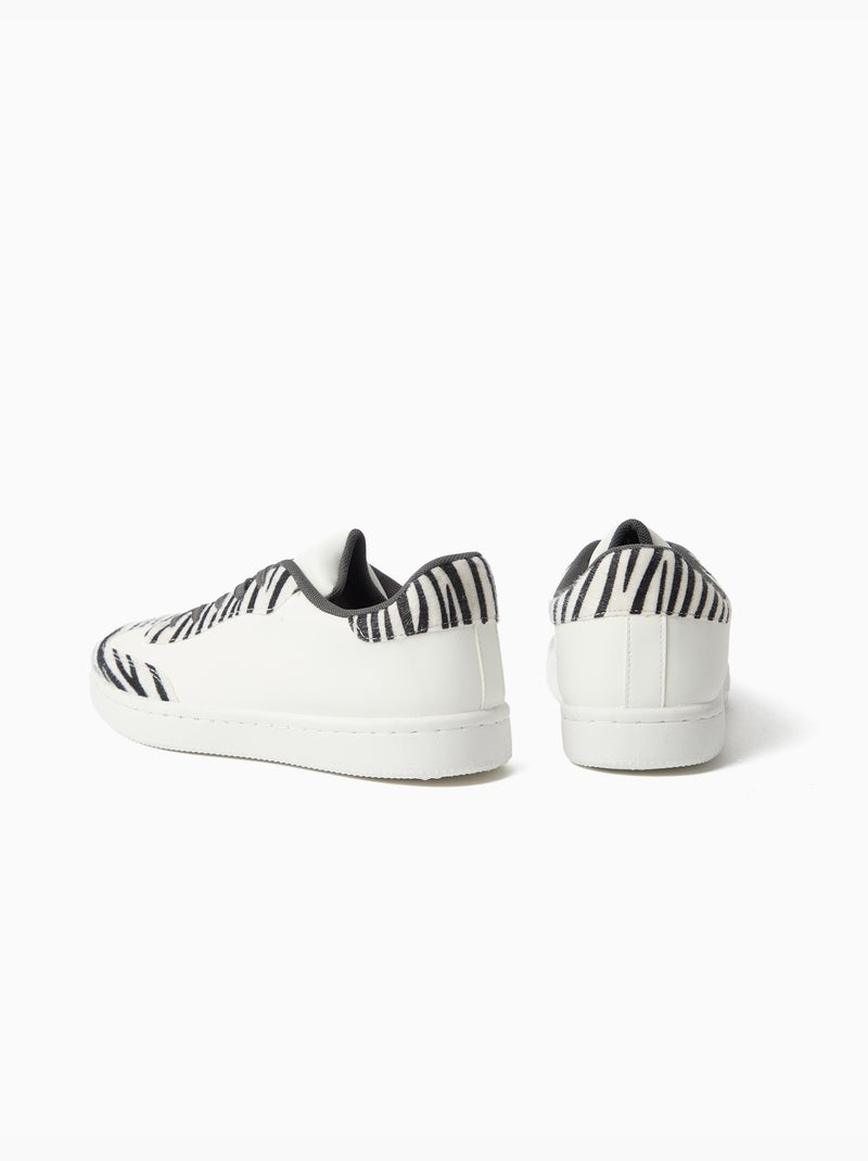 Zapatillas con estampado animal, mo fashion Multicolor - Kiabi