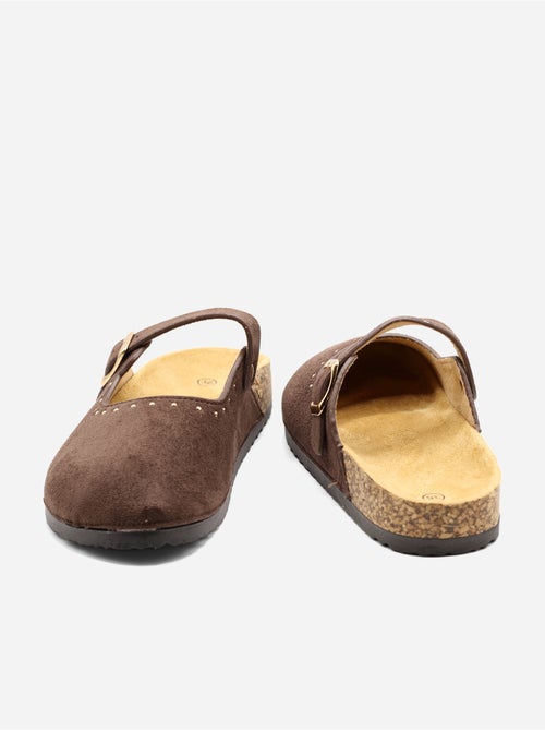 Zapatillas con hebilla y tachuelas - Kiabi Zapatillas con hebilla y tachuelas - Kiabi