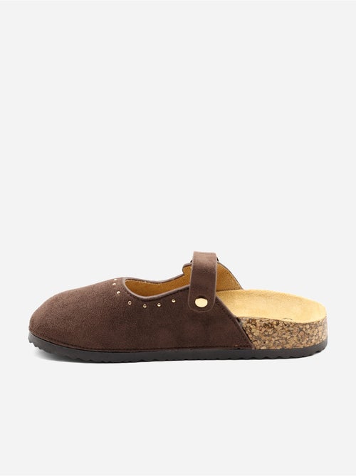 Zapatillas con hebilla y tachuelas - Kiabi Zapatillas con hebilla y tachuelas - Kiabi