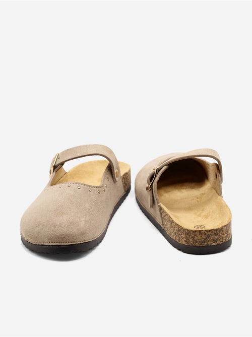 Zapatillas con hebilla y tachuelas - Kiabi Zapatillas con hebilla y tachuelas - Kiabi