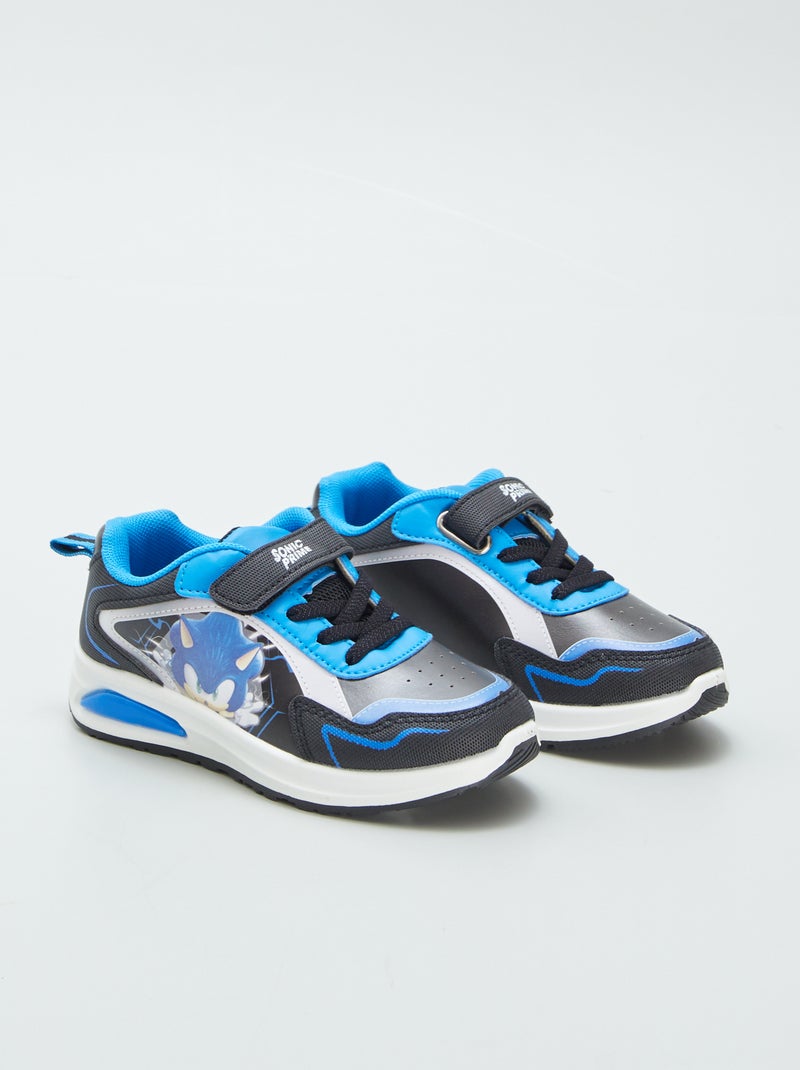 Zapatillas con leds luminosos 'Sonic' 'SEGA' NEGRO - Kiabi