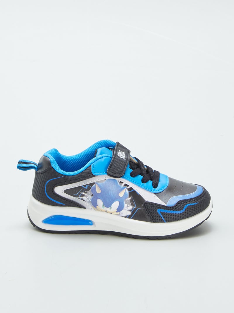 Zapatillas con leds luminosos 'Sonic' 'SEGA' NEGRO - Kiabi