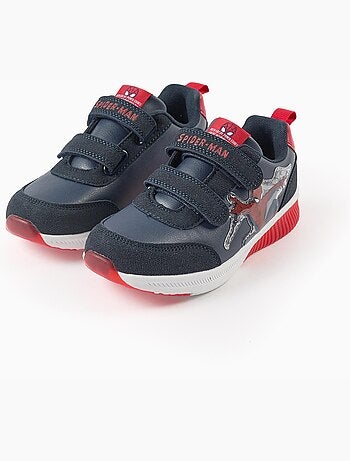 Zapatillas con luces y cierre adherente